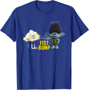 DreamWorks Trolls Fist Bump Small T-Shirt - T-Shirt | Royal