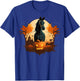 Pumpkin Horse costume on Horse Halloween T-Shirt - T-Shirt | Royal