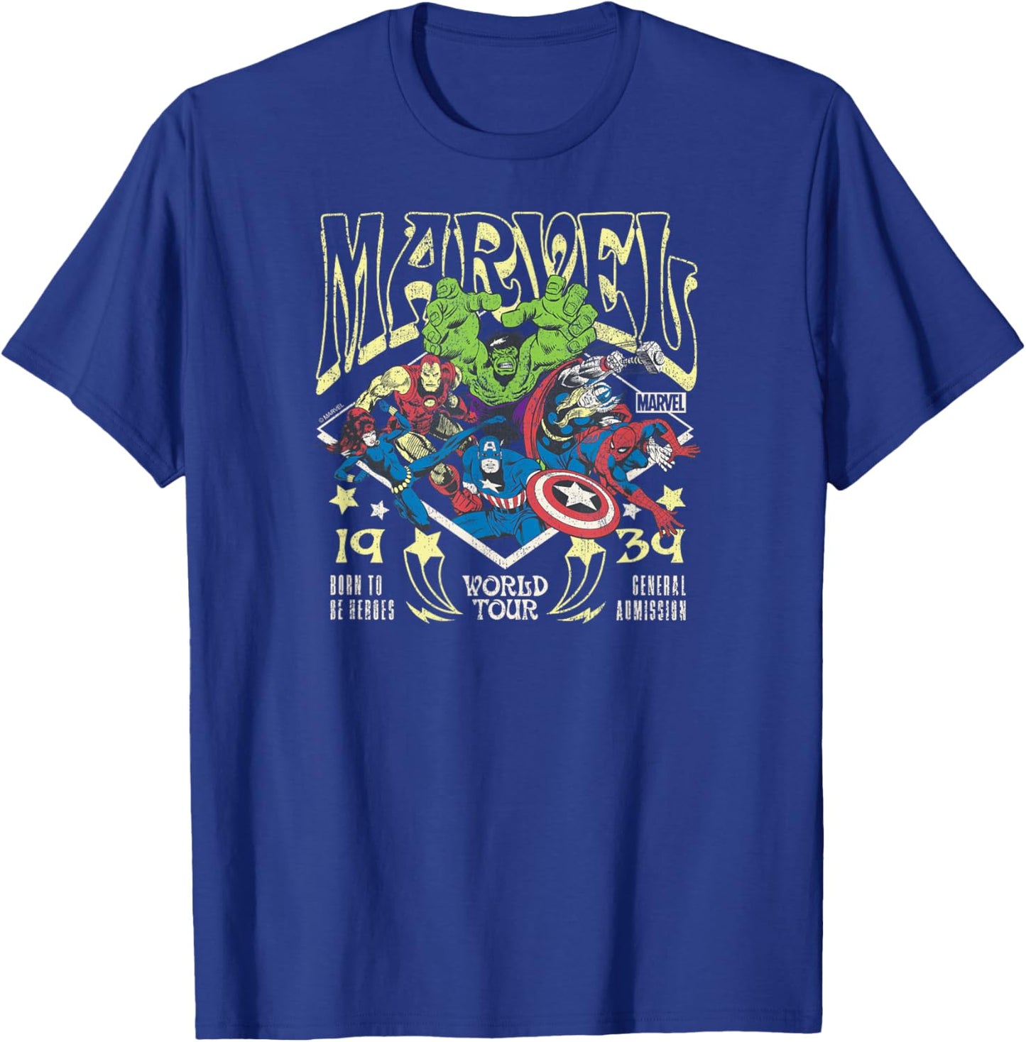 Marvel - Concert T-Shirt - T-Shirt | Royal