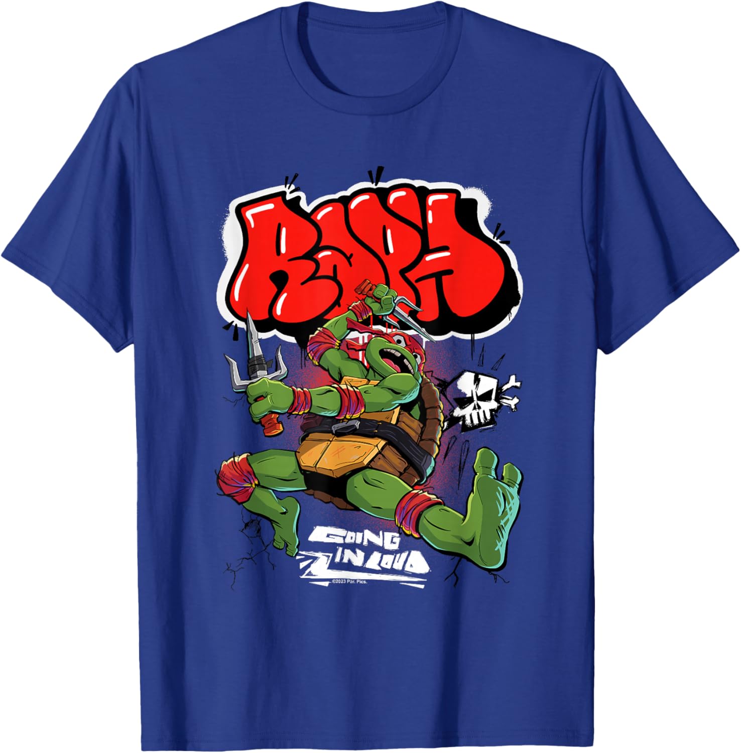 Teenage Mutant Ninja Turtles: Mutant Mayhem Raph Ninja T-Shirt - T-Shirt | Royal