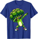 Dabbing Brokkoli | Lustiger grüner Brokkoli mit Gemüse Motiv T-Shirt - T-Shirt | Royal