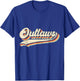 Outlaws Sports Name Vintage Retro Women Boys Girls T-Shirt - T-Shirt | Royal