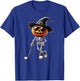 Skeleton Golf Pumpkin Golfing Golfer Halloween Costume Idea T-Shirt - T-Shirt | Royal