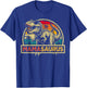 Mamasaurus T Rex Dinosaur Mama Saurus Family Matching T-Shirt - T-Shirt | Royal