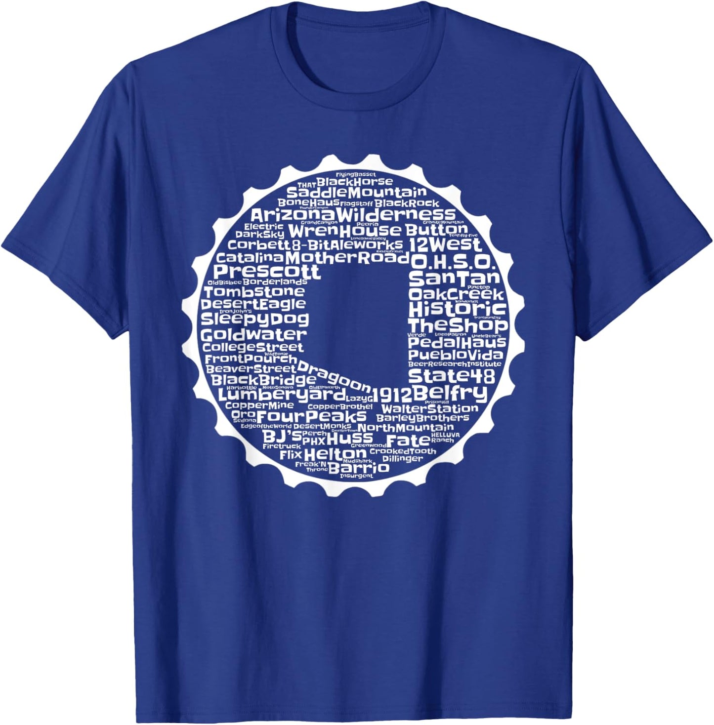 Drink Local Arizona Breweries T-Shirt - T-Shirt | Royal