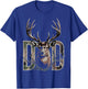 Hunting Dad Father's Day Funny Deer Hunting Lover Dad Daddy T-Shirt - T-Shirt | Royal
