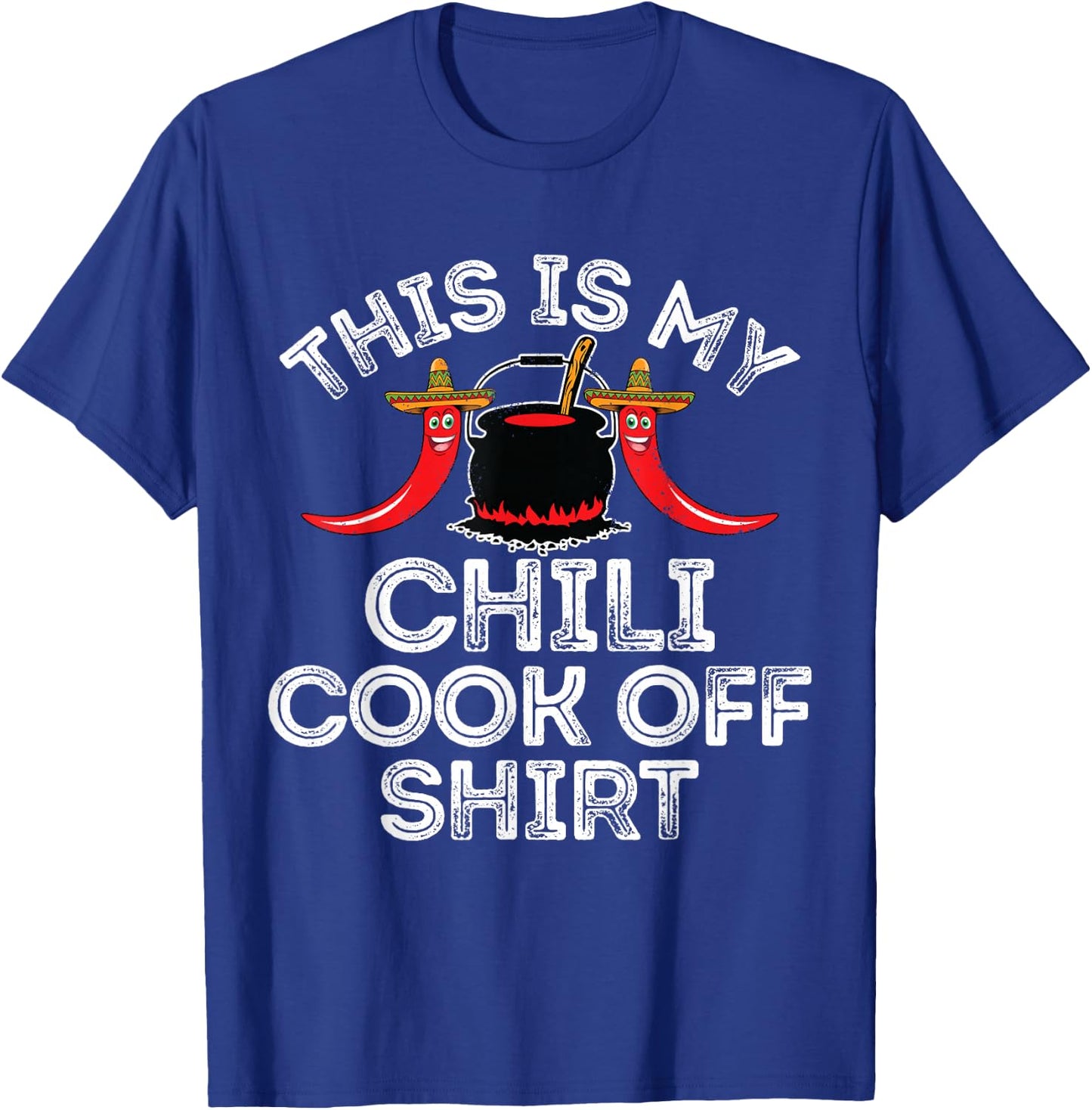 Funny Chili Cook Off Gift Women Kids T-Shirt - T-Shirt | Royal