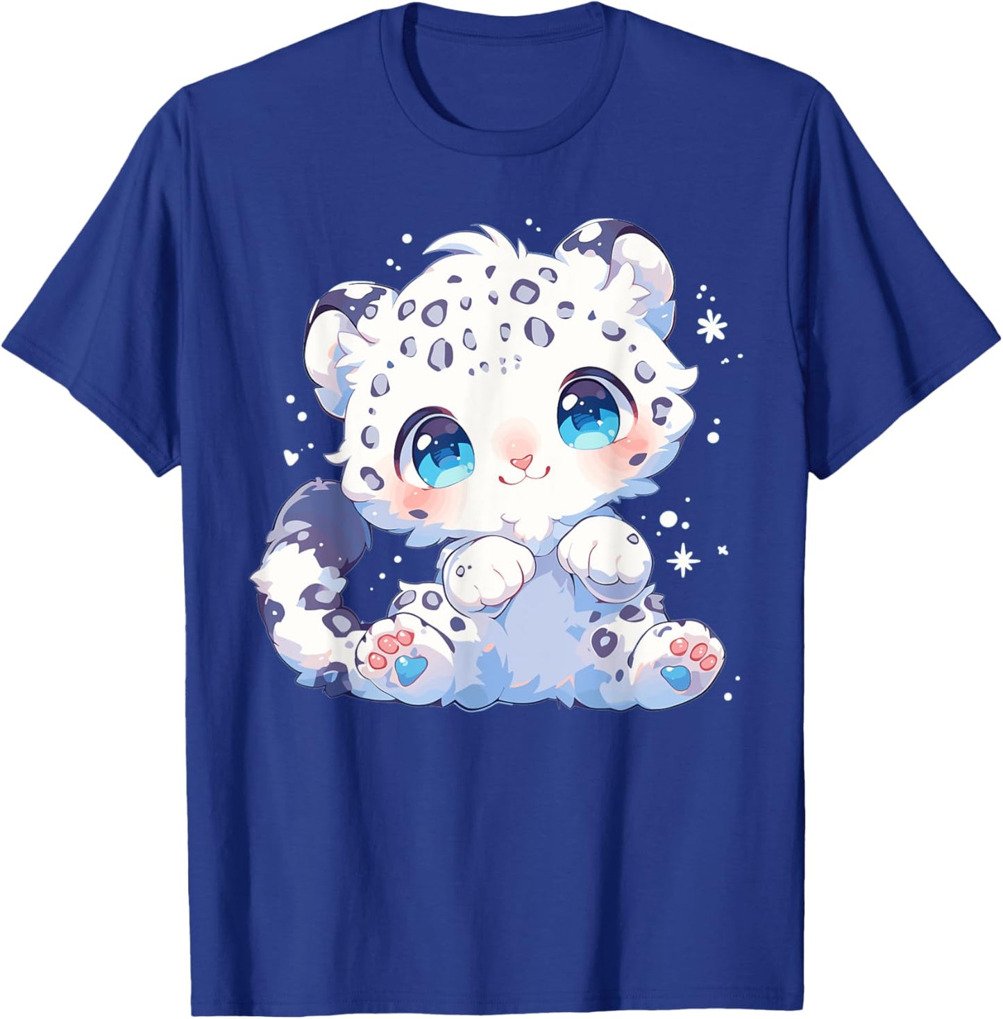 Snow Leopards Lovers Snow Leopard T-Shirt - T-Shirt | Royal