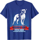 American Bulldog Old Southern White Bulldog Men Women Kids T-Shirt - T-Shirt | Royal
