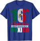 September 16th Viva Mexico Independence Day Mexican Flag T-Shirt - T-Shirt | Royal
