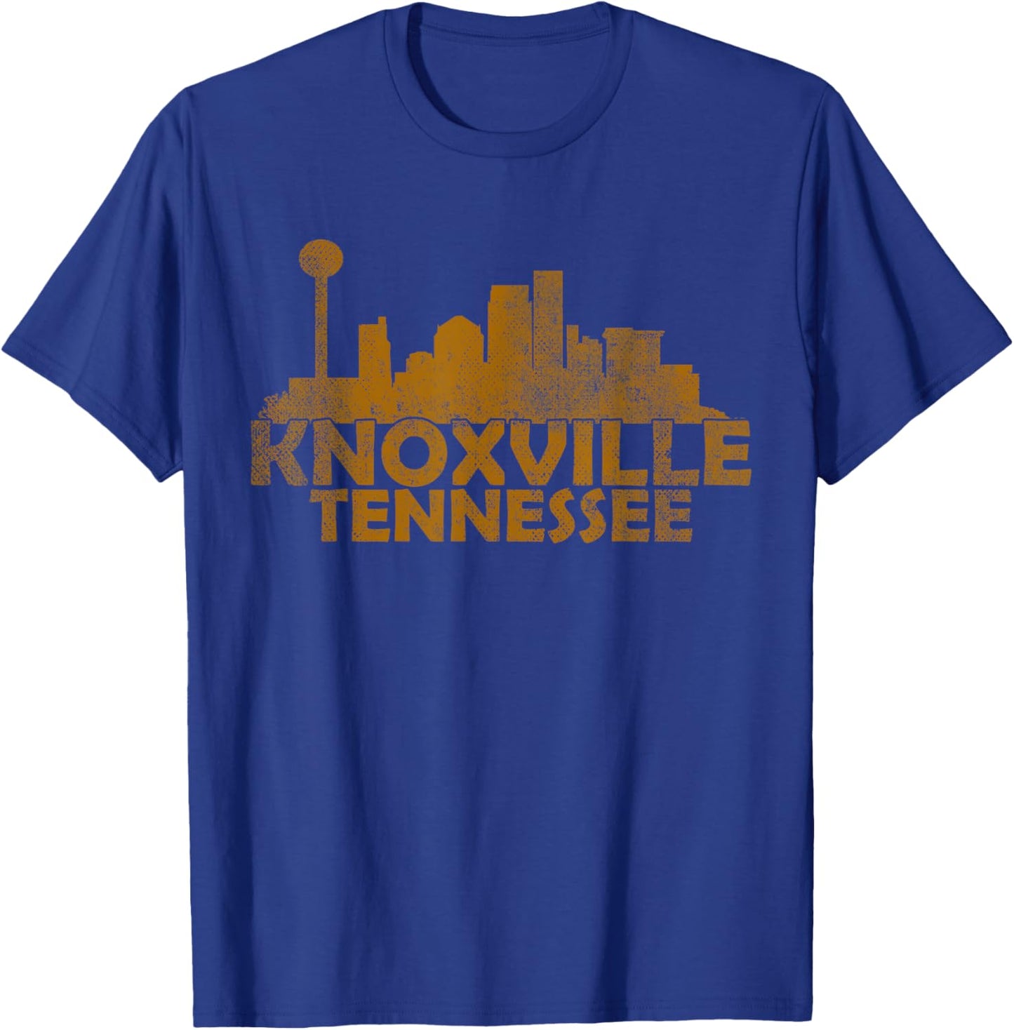 Knoxville Tennessee TN | Skyline T-Shirt - T-Shirt | Royal
