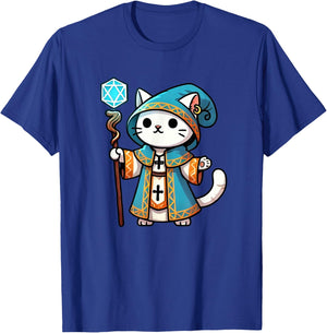 Medieval Cleric Cat T-Shirt - T-Shirt | Royal