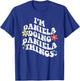 Retro Groovy Im DANIELA Doing DANIELA Things Funny Mother's T-Shirt - T-Shirt | Royal