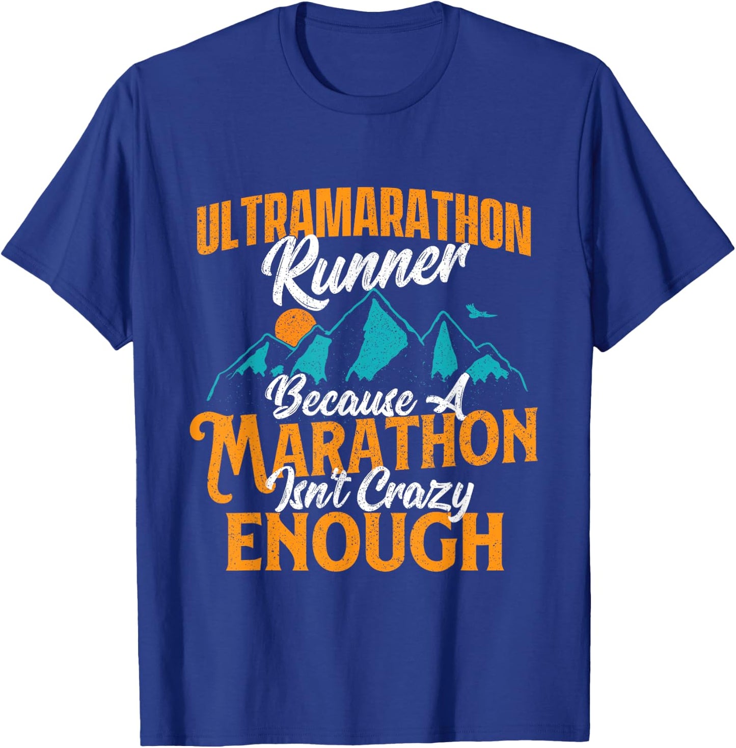 Ultramarathon Runner - 50K 100K Finisher Race Trail Running T-Shirt - T-Shirt | Royal