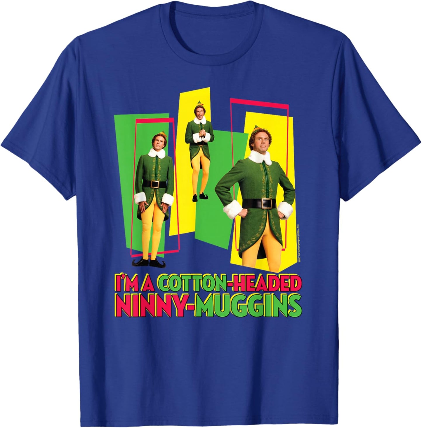 Elf - Cotton Headed Ninny Muggins T-Shirt - T-Shirt | Royal
