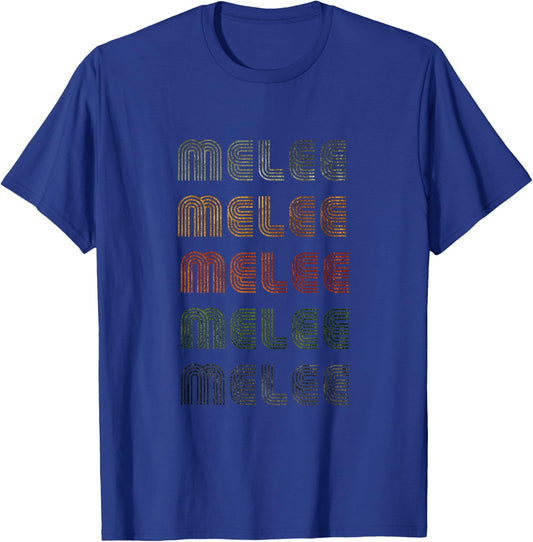 Love Heart Melee Grunge Vintage Style Black Melee T-Shirt - T-Shirt | Royal