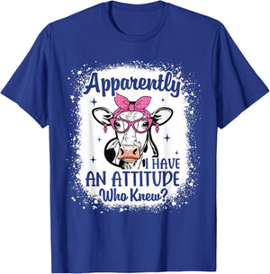 Funny Heifer Cow Sarcasm Cow Print Country Cow Farm Women T-Shirt - T-Shirt | Royal