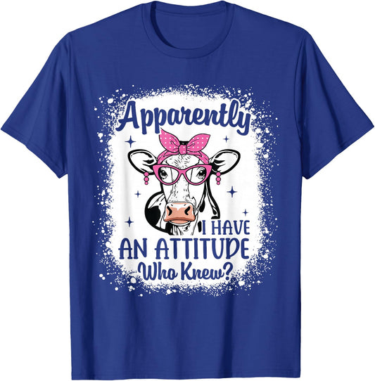 Funny Heifer Cow Sarcasm Cow Print Country Cow Farm Women T-Shirt - T-Shirt | Royal
