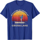 Cross Lake Lake Life I'd Rather Be Fishing At The Lake T-Shirt - T-Shirt | Royal