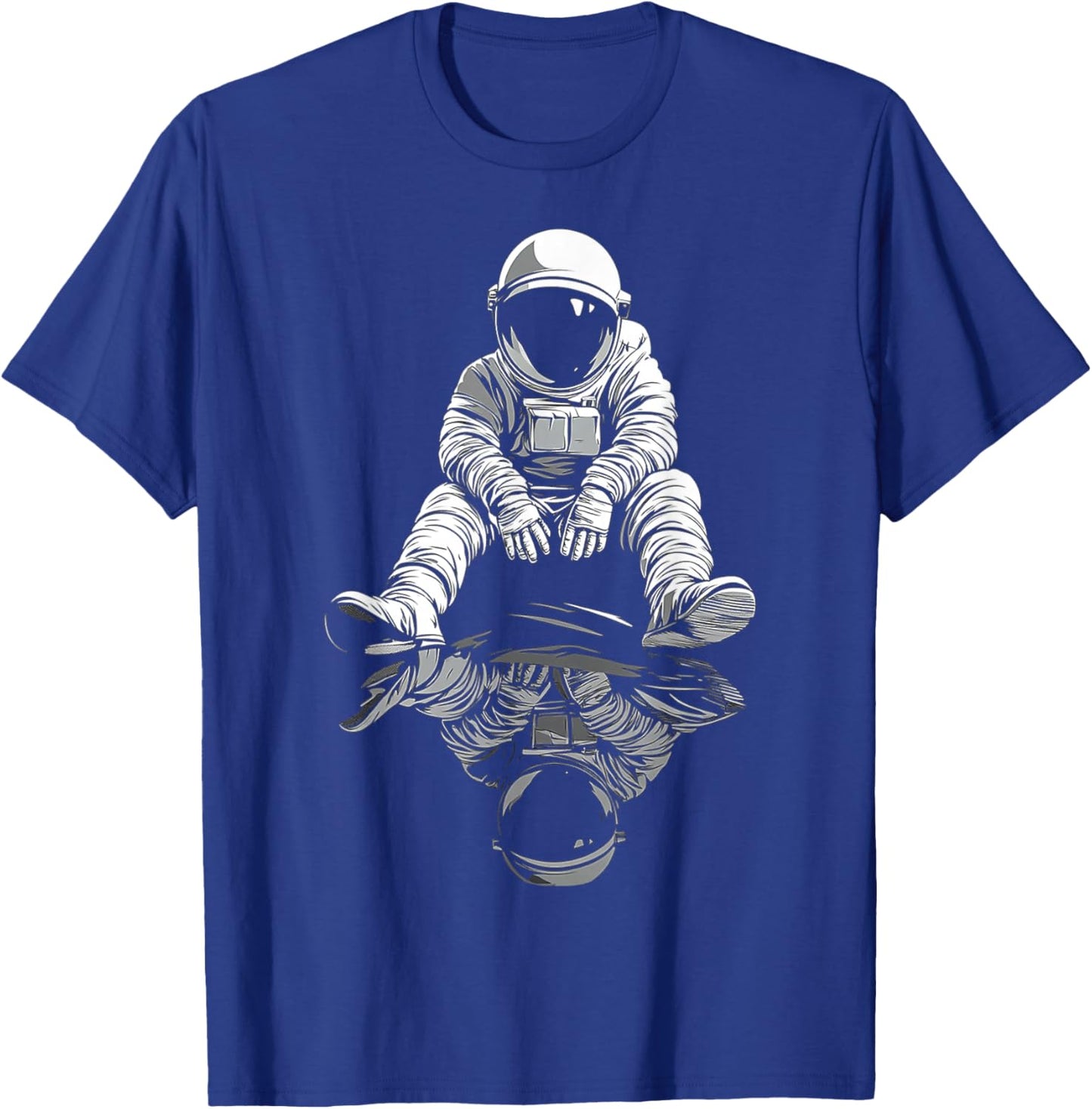 Astronaut Graphic Illustration Astronaut T-Shirt - T-Shirt | Royal