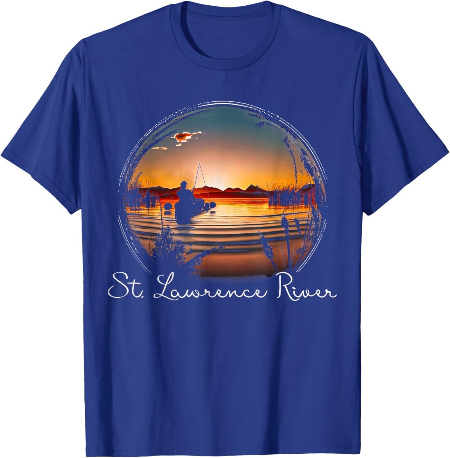 St. Lawrence River T-Shirt - T-Shirt | Royal