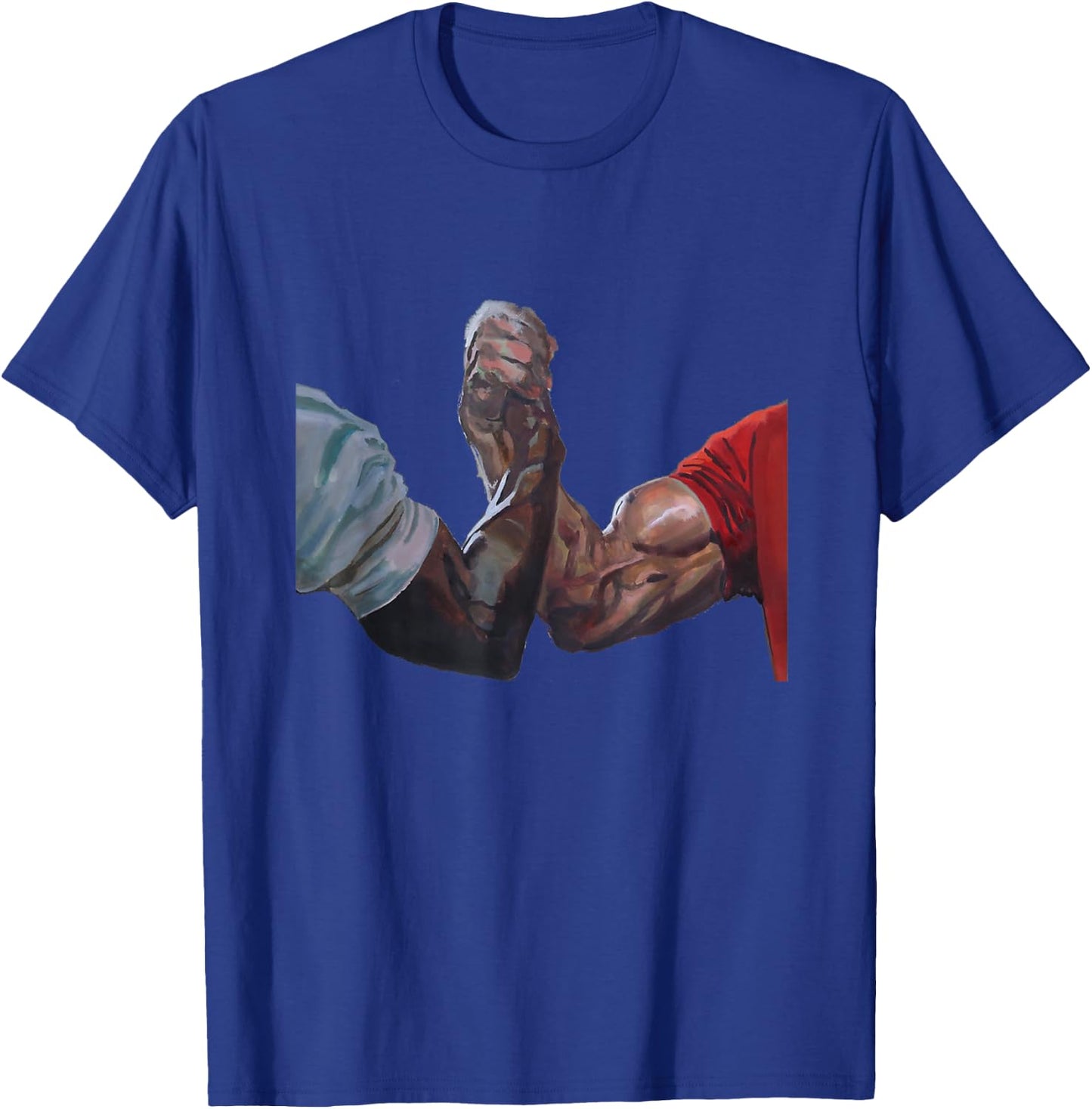 Epic Handshake Gym T-Shirt - T-Shirt | Royal