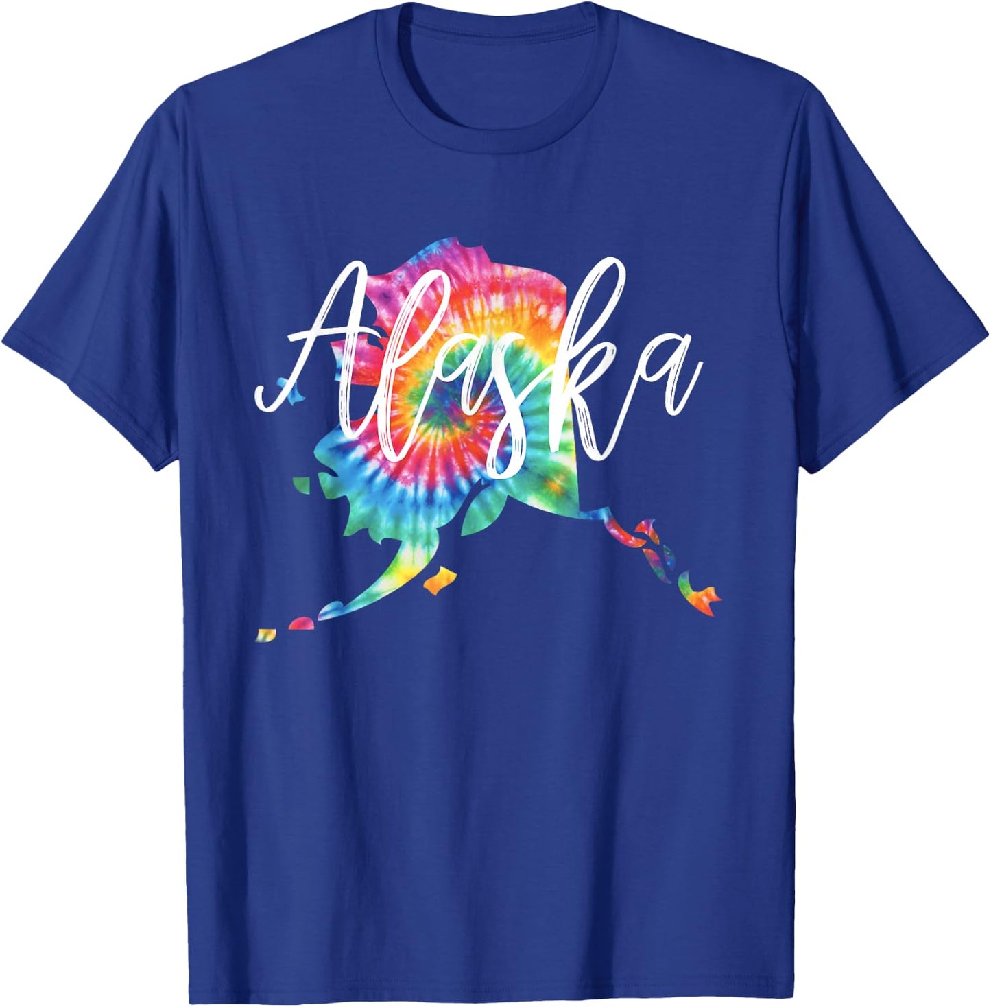 Alaska Tie Dye T-Shirt - T-Shirt | Royal
