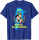 Diego Maradona_003_Back Printed T-Shirt - T-Shirt | Royal