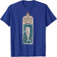 Whale in a Bottle Nautical Ship and Ocean Lovers Vintage T-Shirt - T-Shirt | Royal