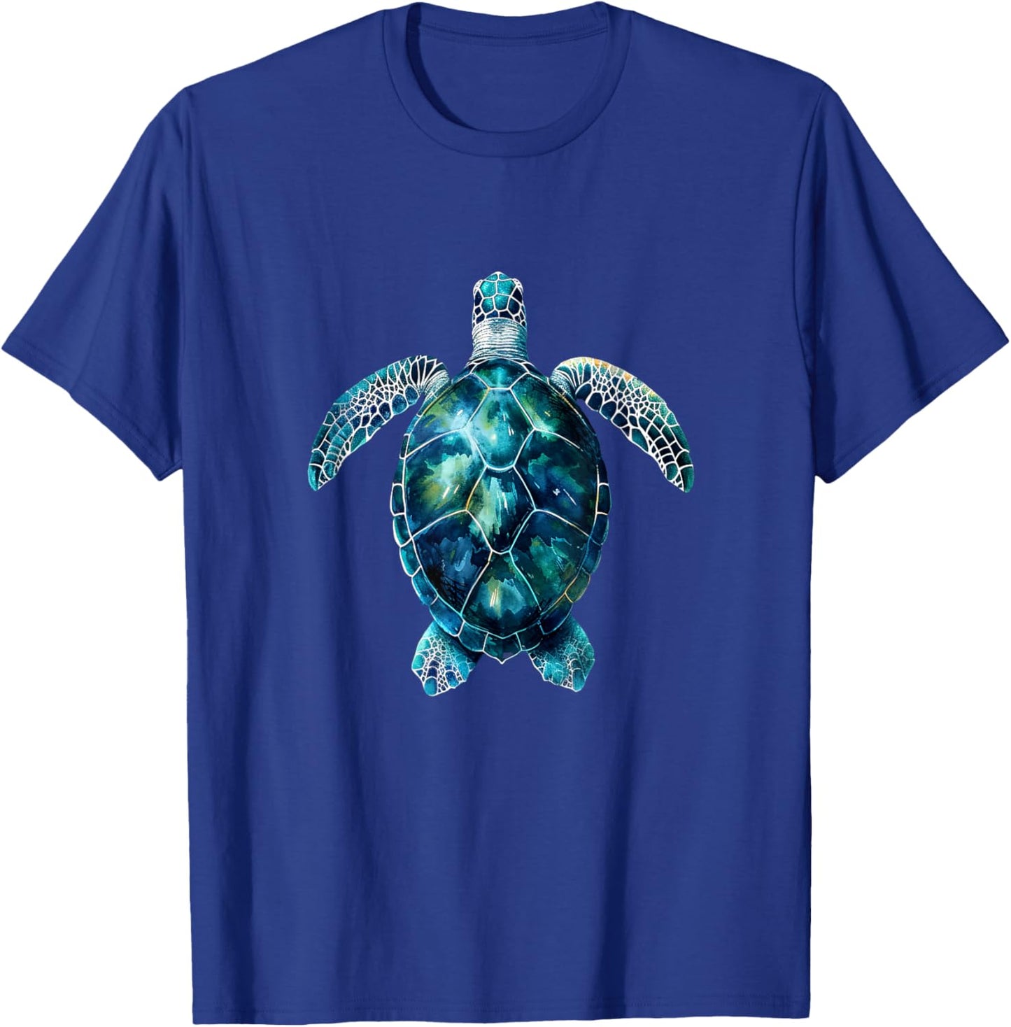 Save The Turtles Conservation Sea Turtle Gift T-Shirt - T-Shirt | Royal