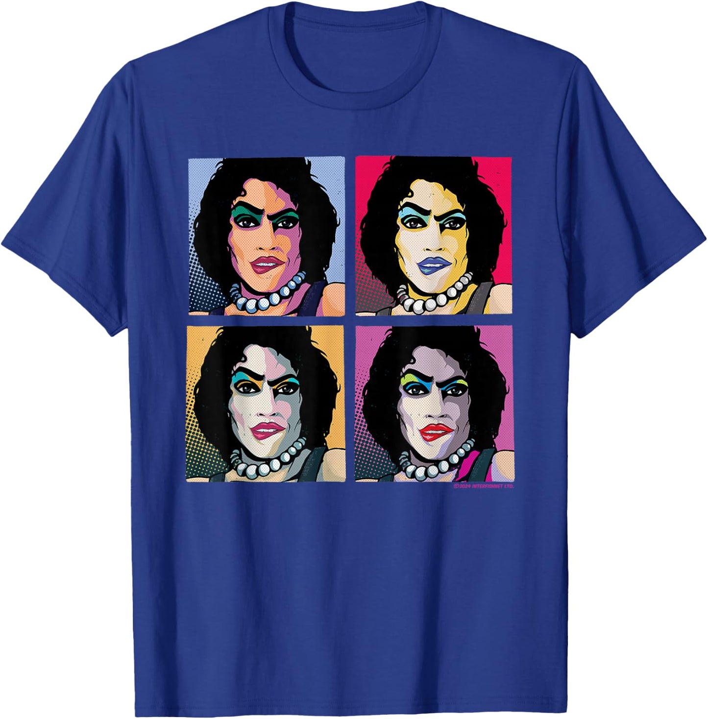 Rocky Horror Show Doctor Frank N Furter Pop Art T-Shirt - T-Shirt | Royal