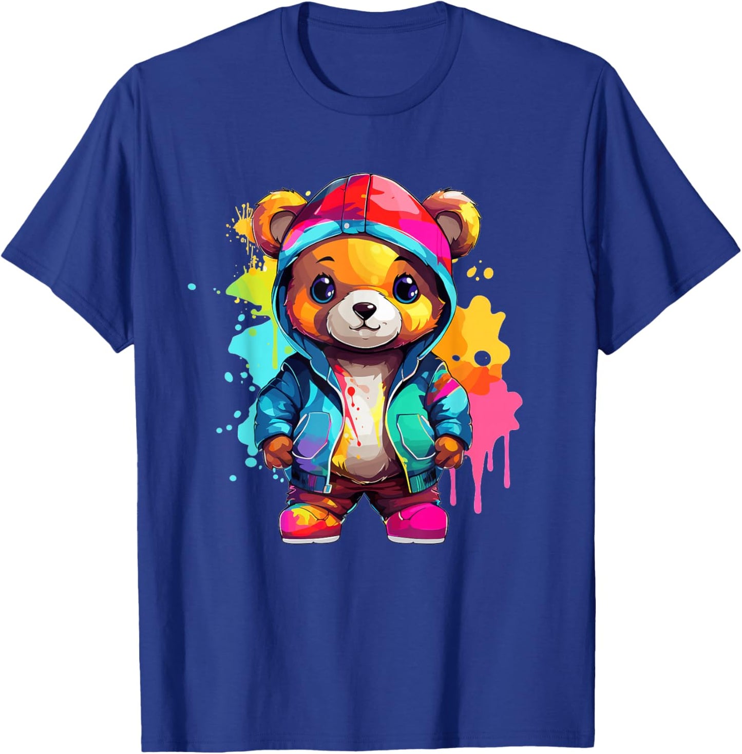 Colorful Teddy Bear T-Shirt - T-Shirt | Royal