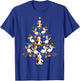 Funny Pelican Birds Lover Xmas Gift Pelican Christmas Tree T-Shirt - T-Shirt | Royal