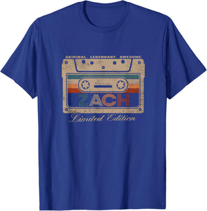 Zach Limited Edition Cassette T-Shirt - T-Shirt | Royal