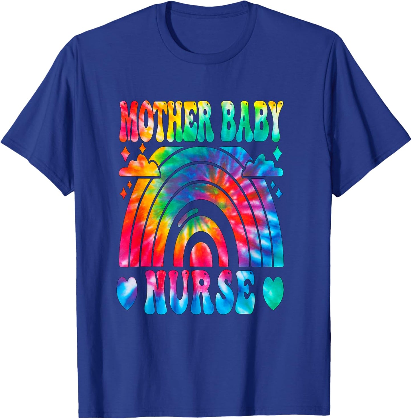 Postpartum Mother Baby Nurse Mom Baby Postpartum Nursing T-Shirt - T-Shirt | Royal