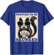 Play Cribbage Player Funny Designs Cribbage Graphic Funny Prepare To be Skunked Cribbage T-Shirt - T-Shirt | Royal