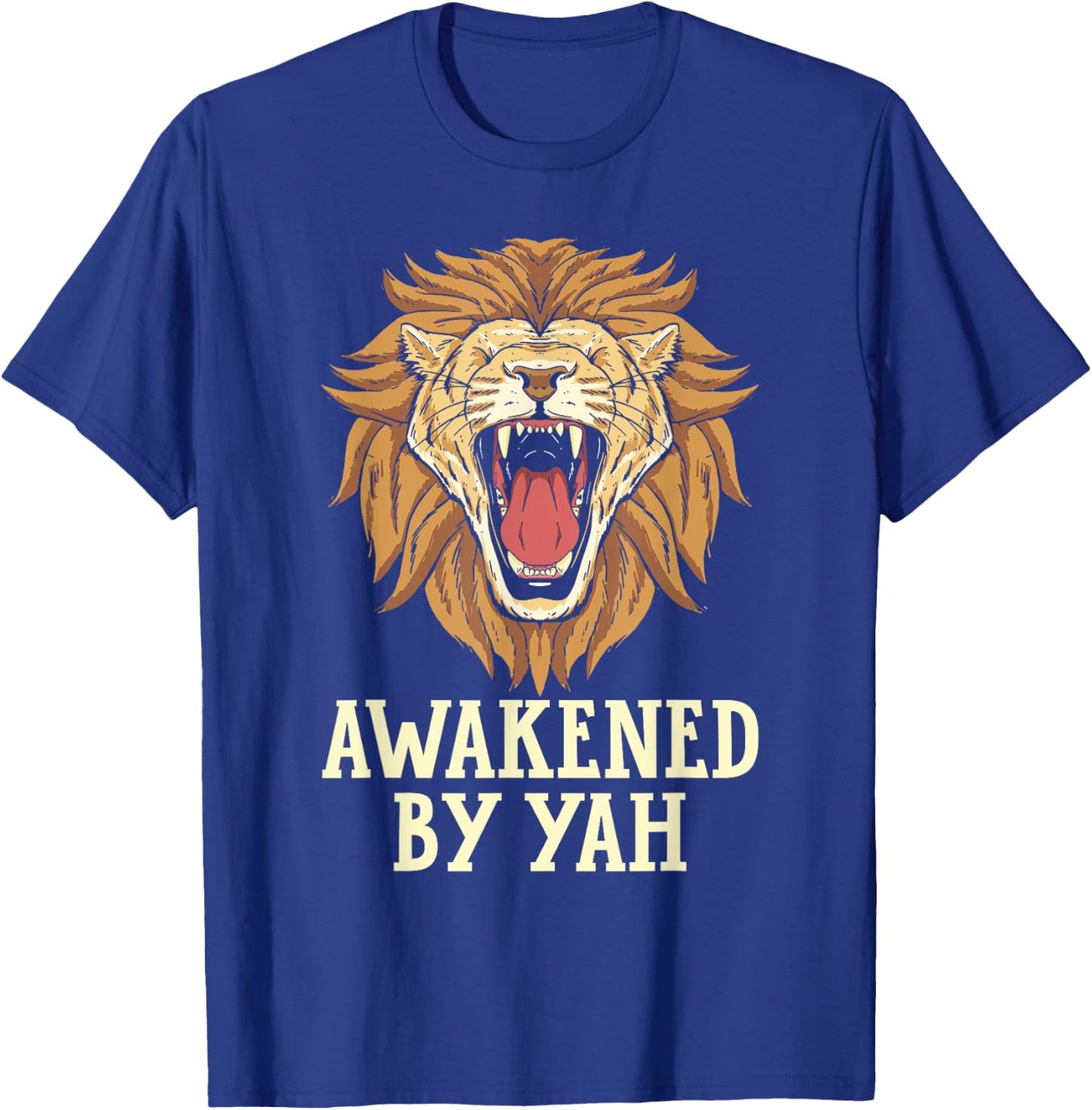 Awakened By Yah Jewish Country Israelite Israel T-Shirt - T-Shirt | Royal
