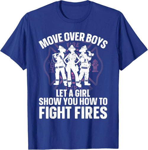 Firefighter Art Girls Firefighting Firefighter