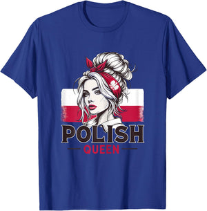 Polnische Königin Polnisch Polnisch Mädchen Polnisch Mädchen Polnisch dziewczyna T-Shirt - T-Shirt | Royal