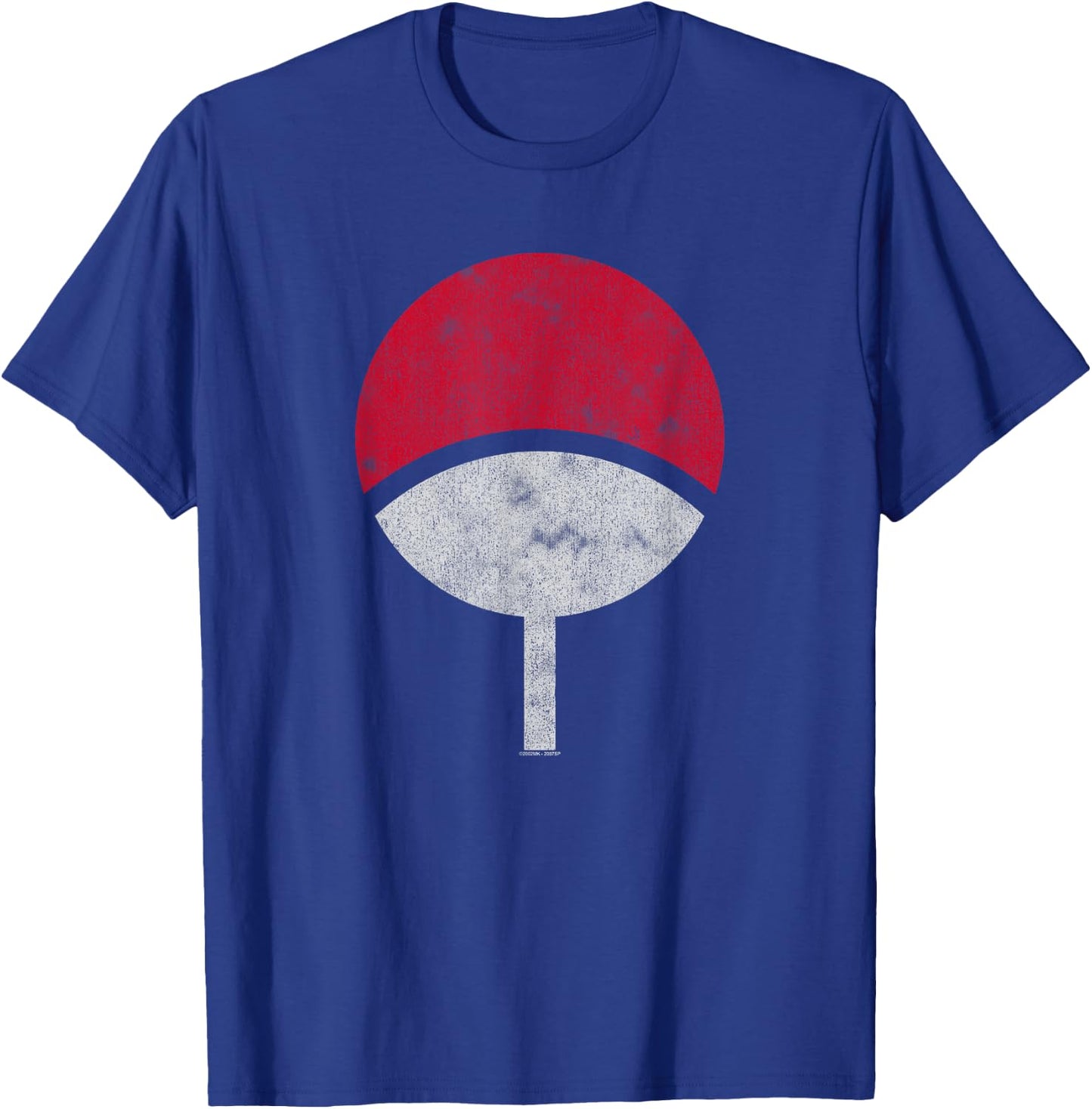 Naruto Shippuden Sasuke Uchiha Symbol Desperate T-Shirt - T-Shirt | Royal