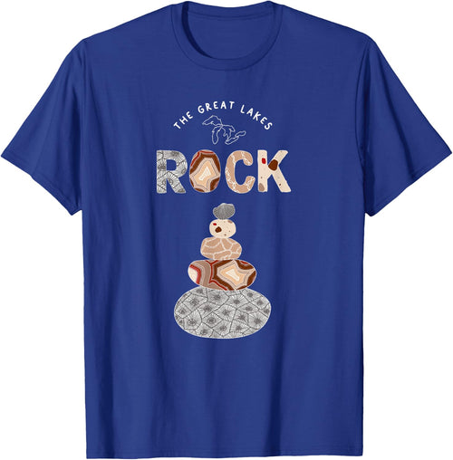 Great Lakes Rock Colored Rock Stack Petoskey Stone Agate