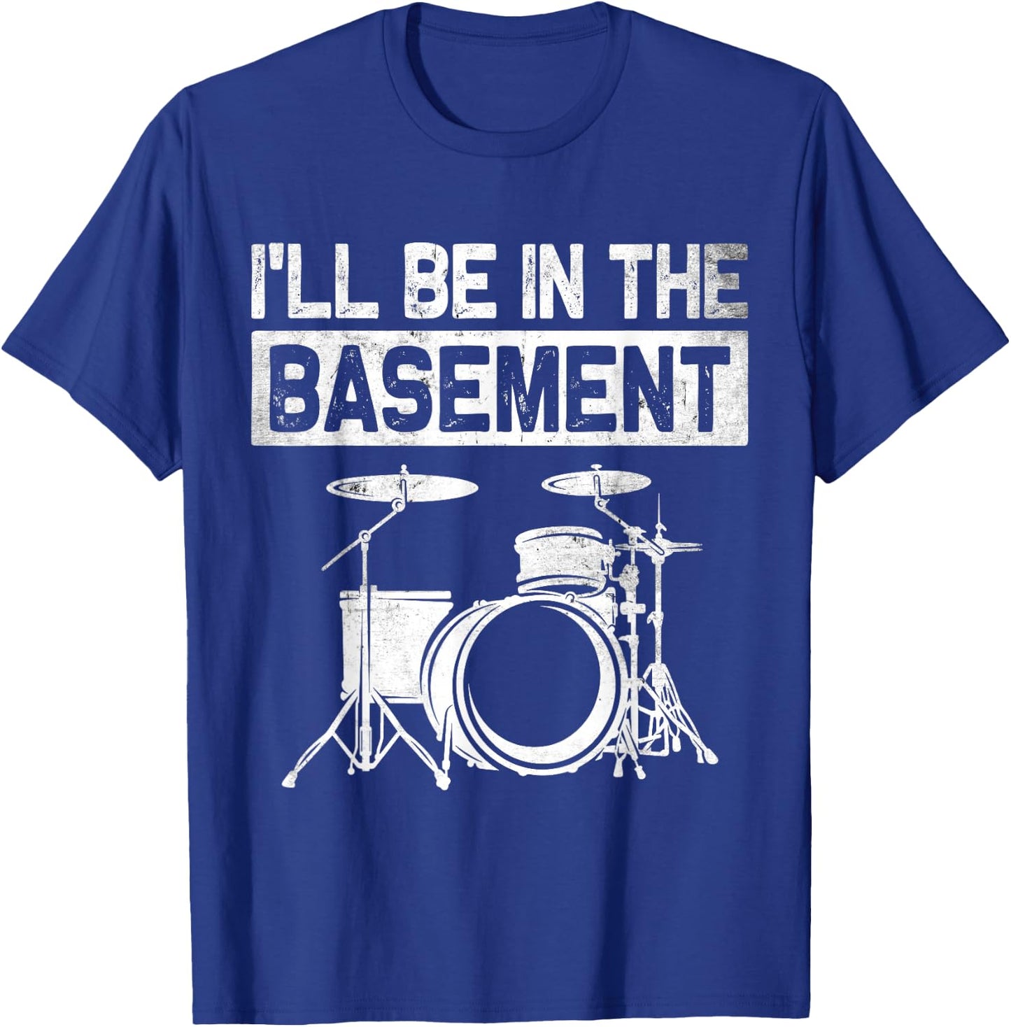 Funny Drummer Art Drum Set Drumming Lovers Women T-Shirt - T-Shirt | Royal