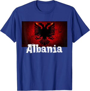 Albanien Flagge , Albanische Karten, Albanien Shirts für Frauen T-Shirt - T-Shirt | Royal