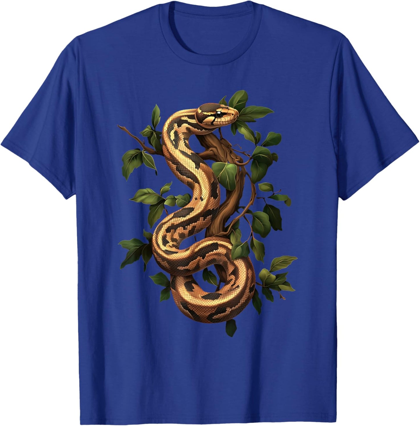 Ball Python Lover Reptile Keeper Pet Owner Snake T-Shirt - T-Shirt | Royal