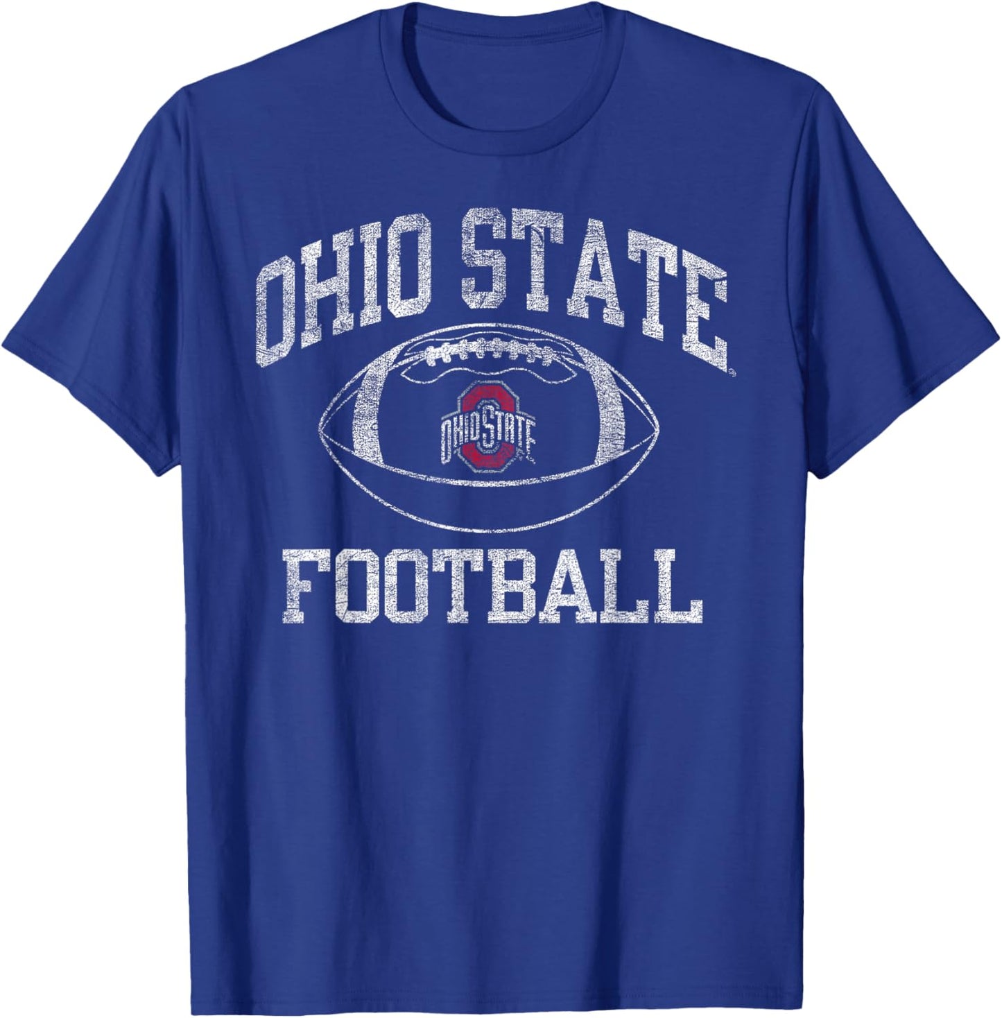 Ohio State Buckeyes Football Intensity Black T-Shirt - T-Shirt | Royal