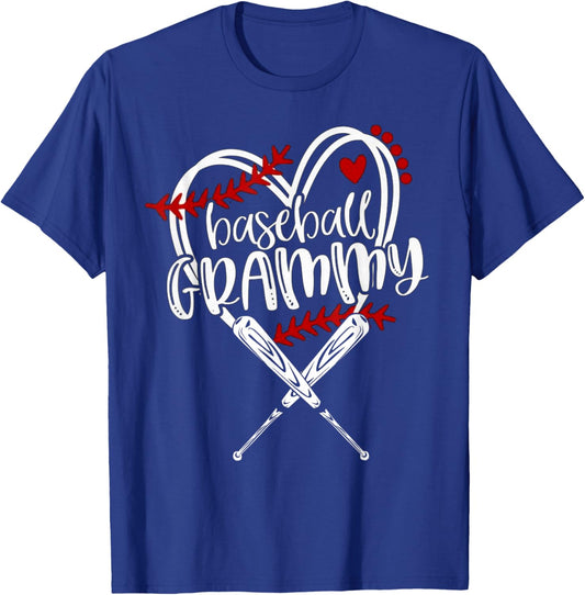 Baseball Grammy Funny Baseball Family Matching T-Shirt - T-Shirt | Royal