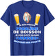 Valves Rugby Fans Aperitif Beer Spirit Club Humour , Black, S T-Shirt - T-Shirt | Royal