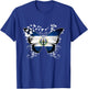 El Salvador Flag Salvadoran T-Shirt - T-Shirt | Royal