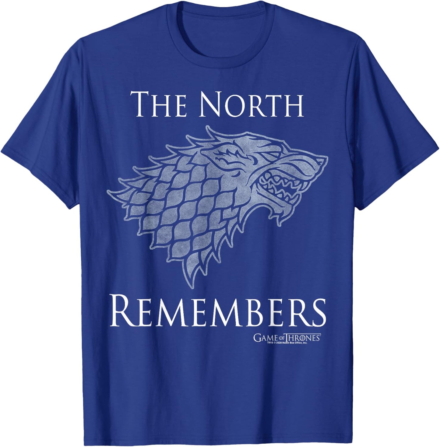 Game Of Thrones House Stark The North Remembers Direwolf T-Shirt - T-Shirt | Royal