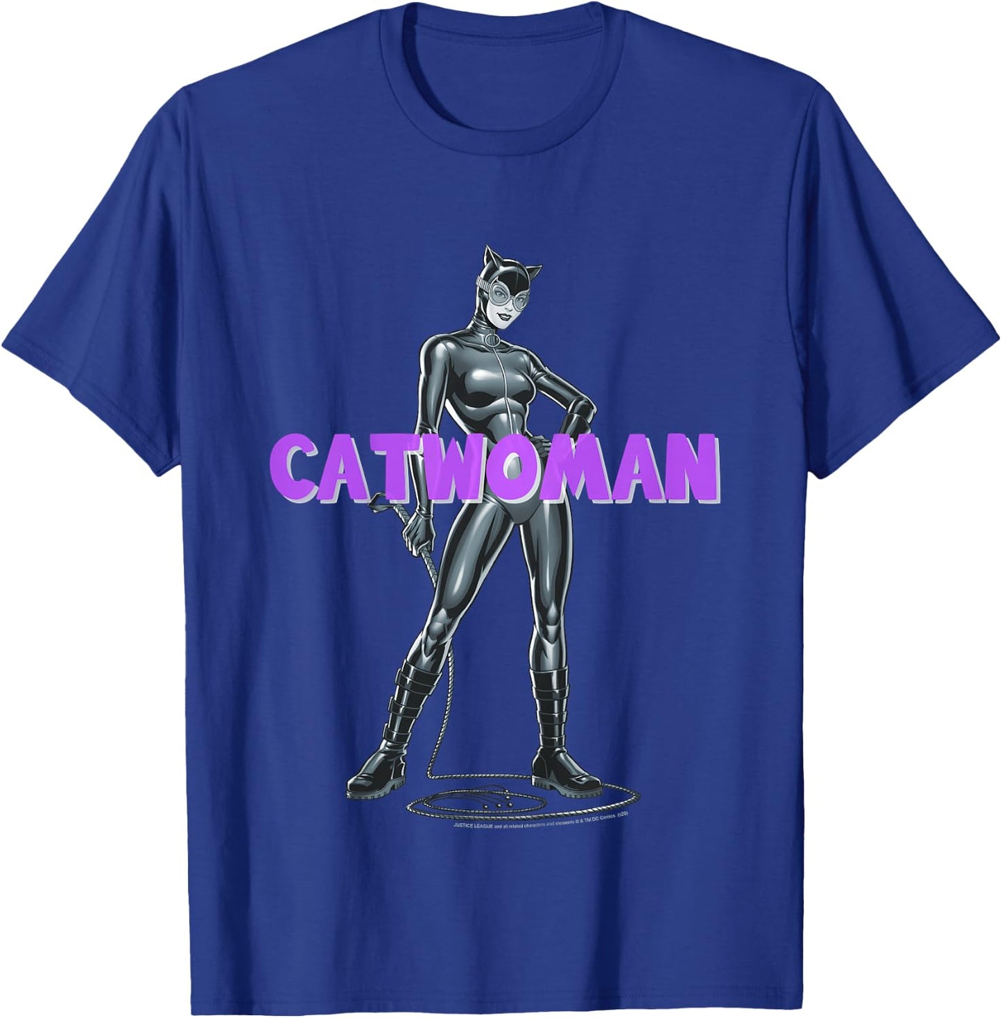 Kids DC Comics Catwoman Simple Portrait T-Shirt - T-Shirt | Royal